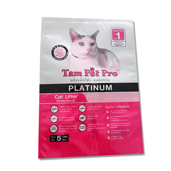 ถุงบรรจุทรายแมว Tam Pet Pro